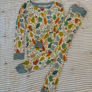 Little Sleepies Fall Leaves Pajama Set